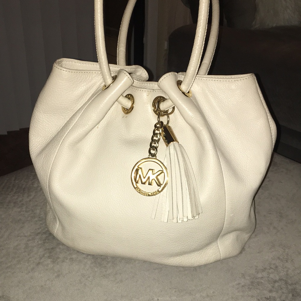Michael Kors Cream Hobo Bag